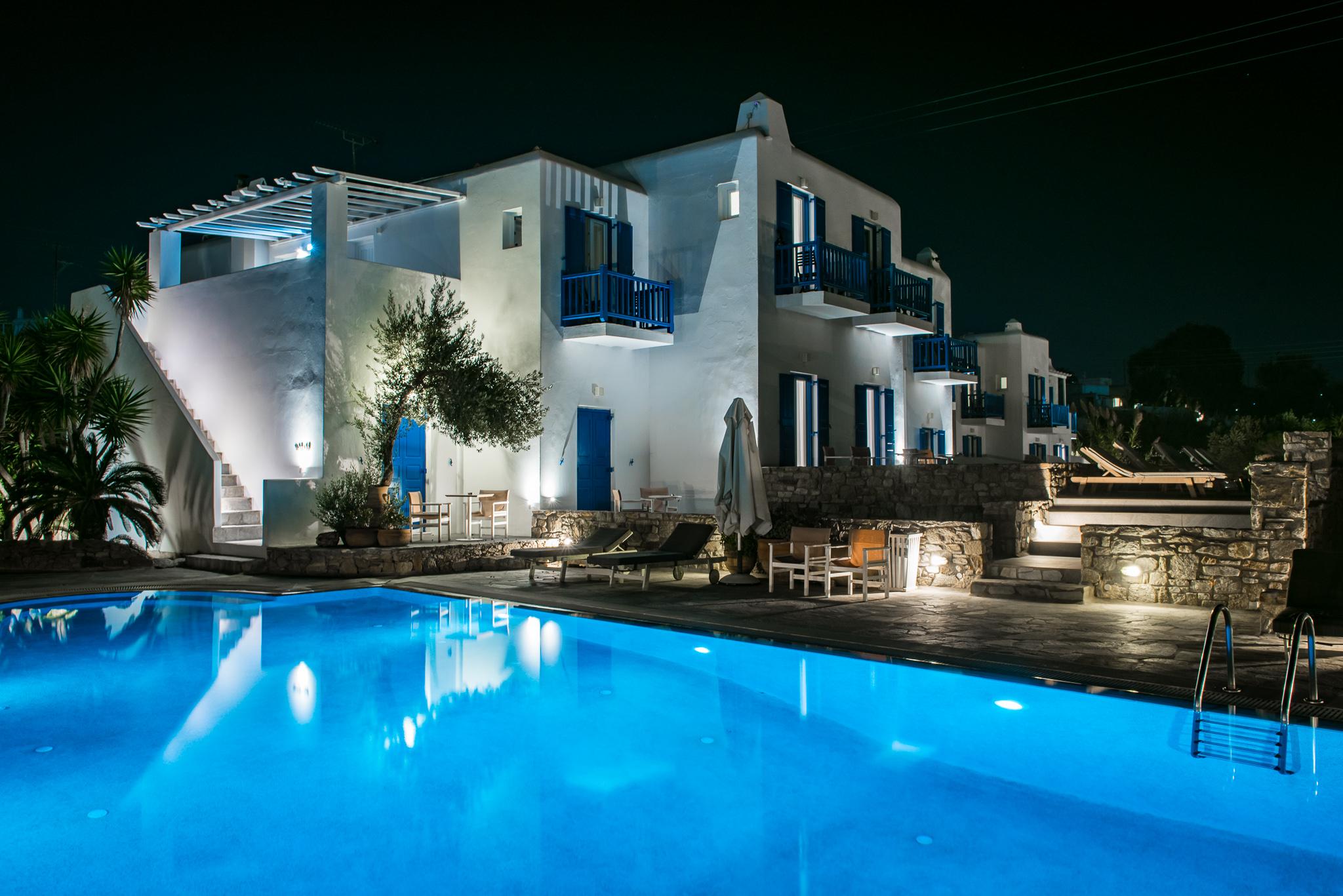 Vienoula'S Garden Hotel Mykonos Town Bagian luar foto